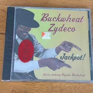 Buckwheat Zydeco – Jackpot! CD 2005 Zydeco Blues Tomorrow Recordings